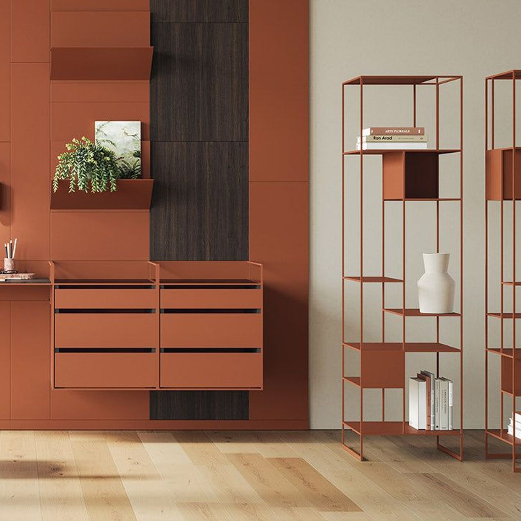 Levia Freestanding Bookcase gallery detail image
