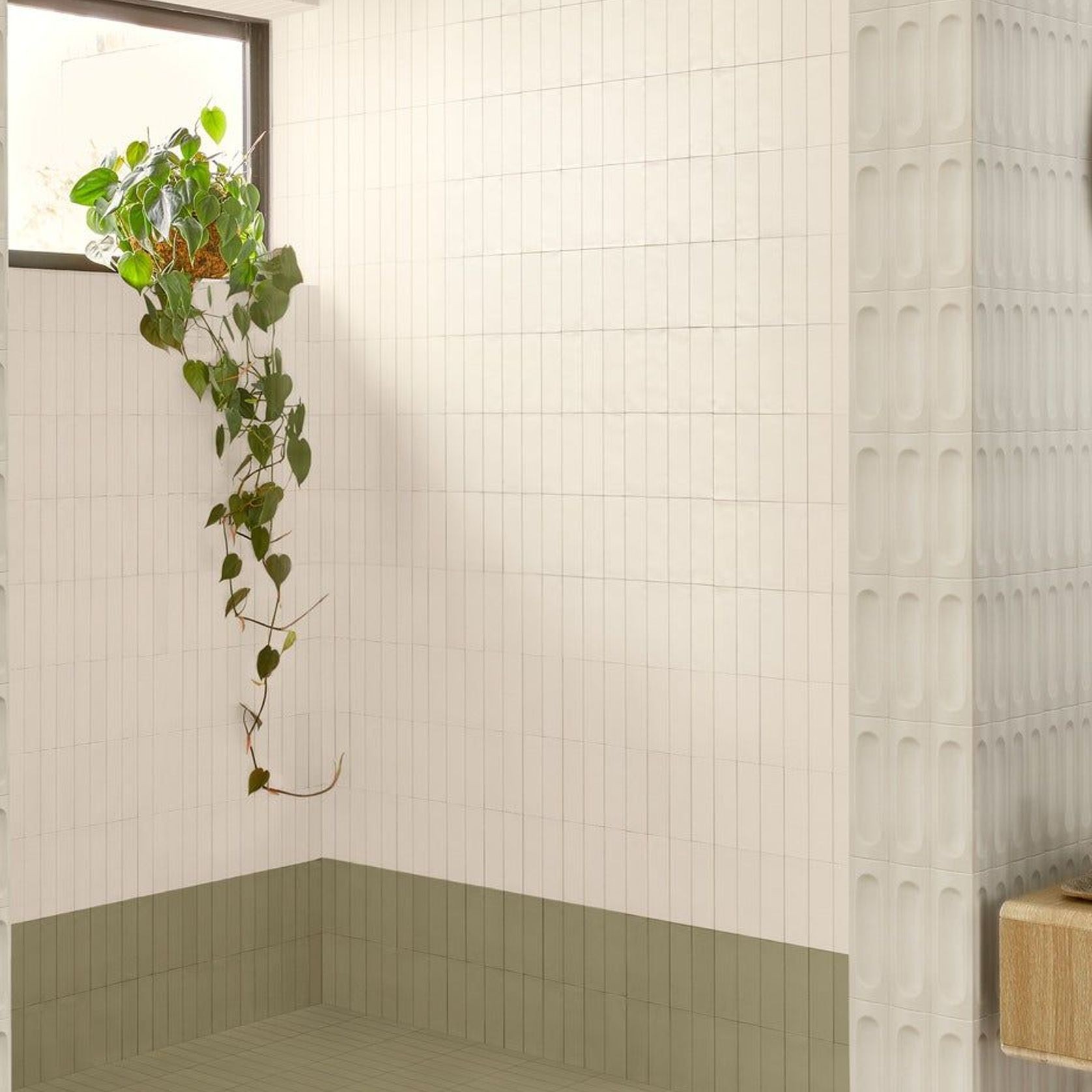 Carter 3D Bone Matt 150x50mm gallery detail image