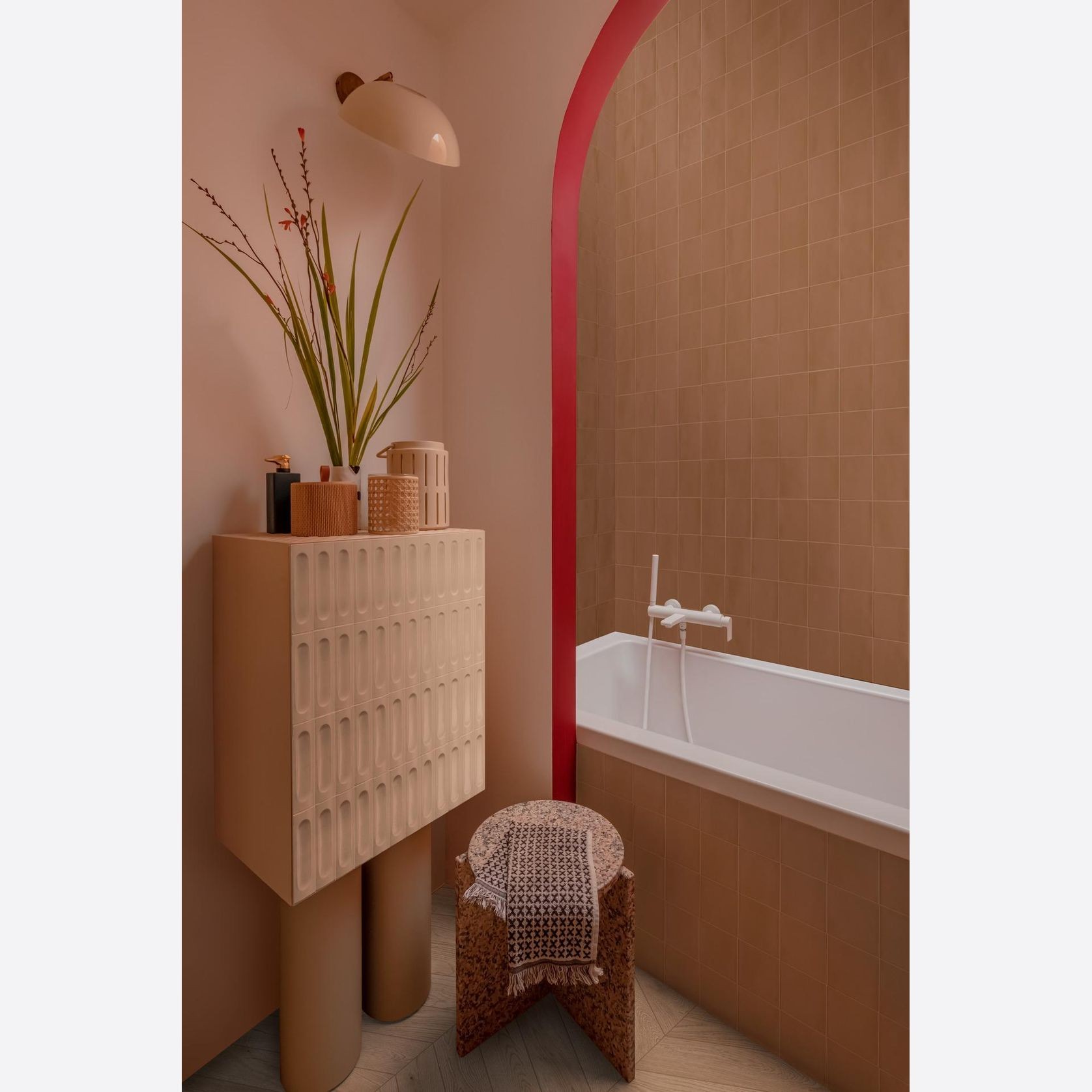 Carter 3D Cotto Matt 150x50mm gallery detail image