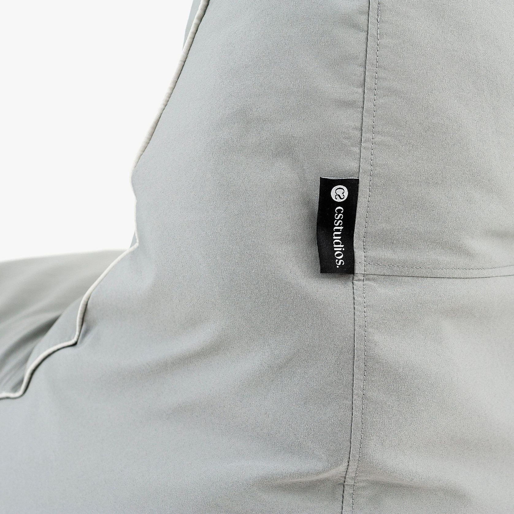 Session Outdoor Bean Bag Chair Light Grey gallery detail image