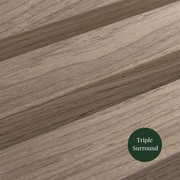 Light Walnut | Acoustic Panel (Beige Felt) gallery detail image