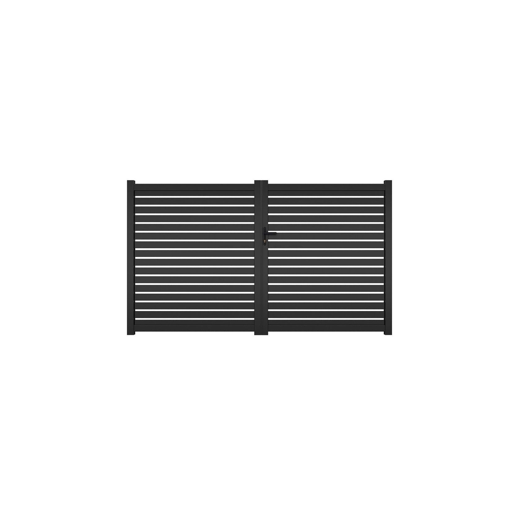 Lincoln Aluminium Privacy Slat Gate gallery detail image