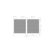 Lincoln Aluminium Privacy Slat Gate gallery detail image