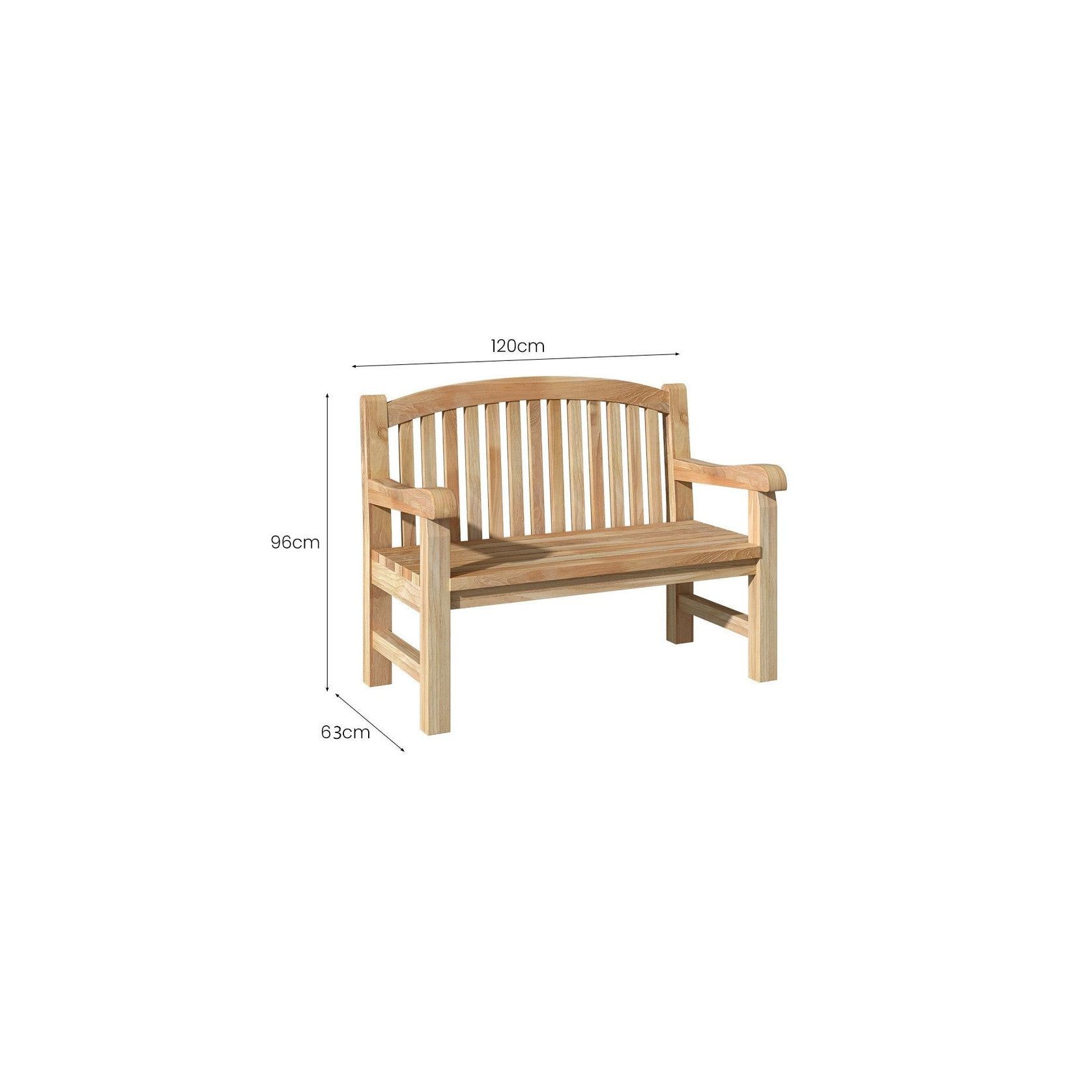 Linden 2.0 Garden Bench gallery detail image