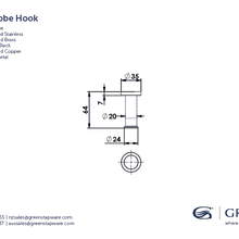 Gisele Robe Hook gallery detail image
