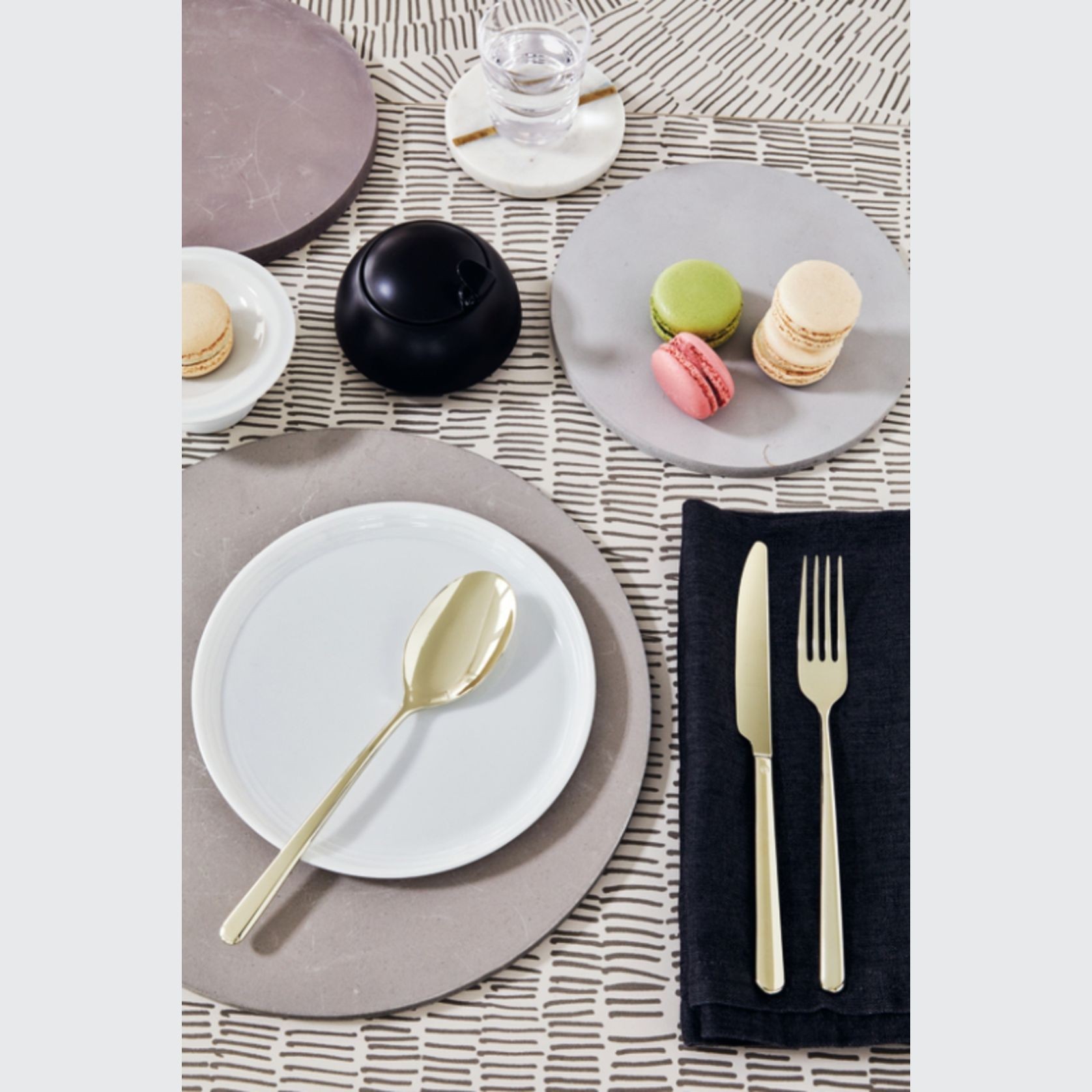 Linear PVD Champagne 24 Piece Set gallery detail image