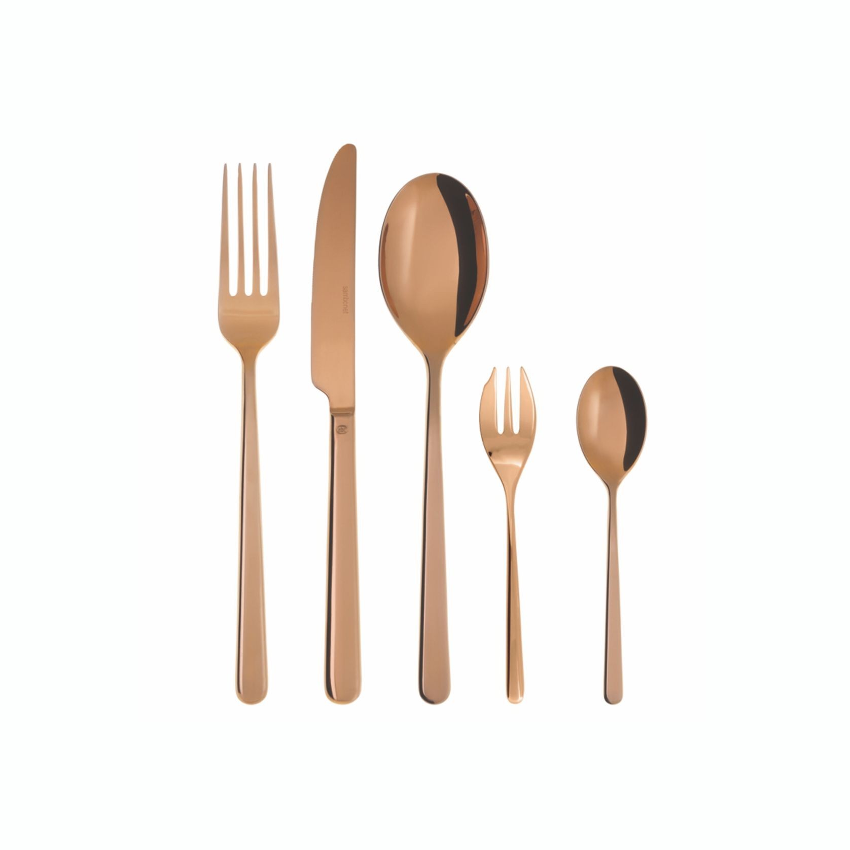 Linear PVD Copper 30 Piece Set gallery detail image
