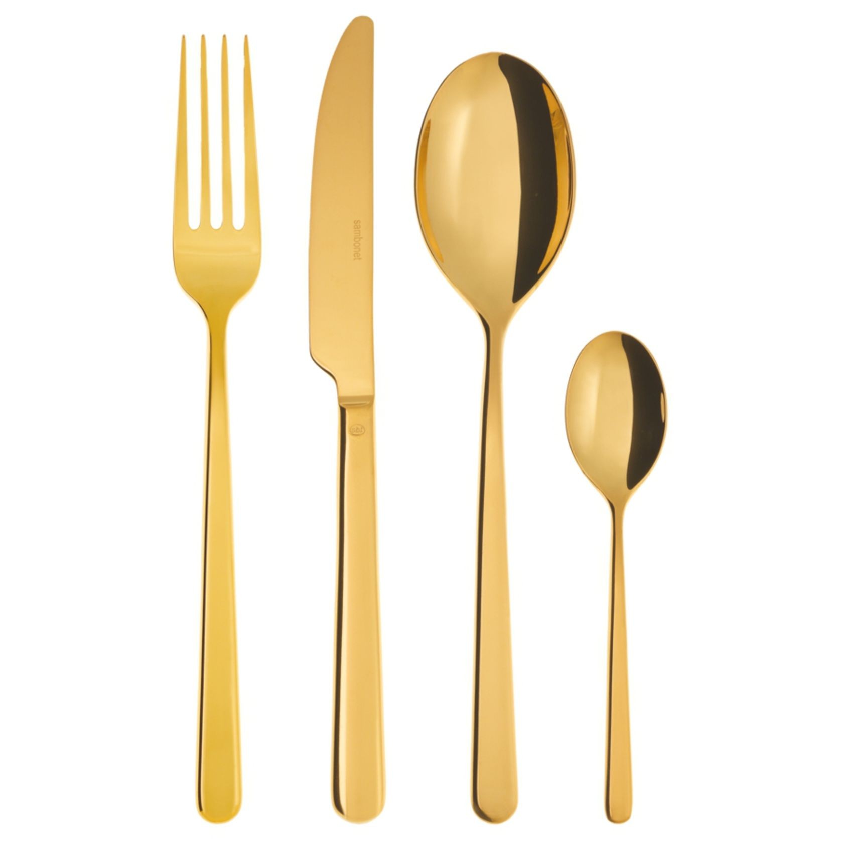 Linear PVD Gold 24 Piece Set gallery detail image
