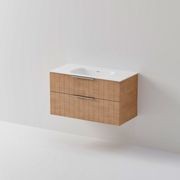 Lineare 1000 Vanity | 2 Drawer | Inset Basin gallery detail image