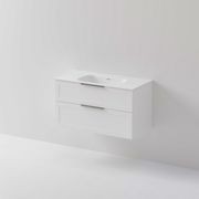 Lineare 1000 Vanity | 2 Drawer | Inset Basin gallery detail image