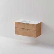 Lineare 1000 Vanity | 2 Drawer | Inset Basin gallery detail image