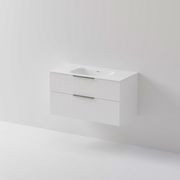 Lineare 1000 Vanity | 2 Drawer | Inset Basin gallery detail image