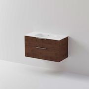 Lineare 1000 Vanity | 2 Drawer | Inset Basin gallery detail image