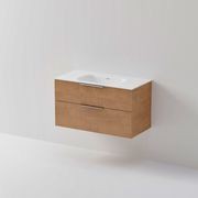 Lineare 1000 Vanity | 2 Drawer | Inset Basin gallery detail image