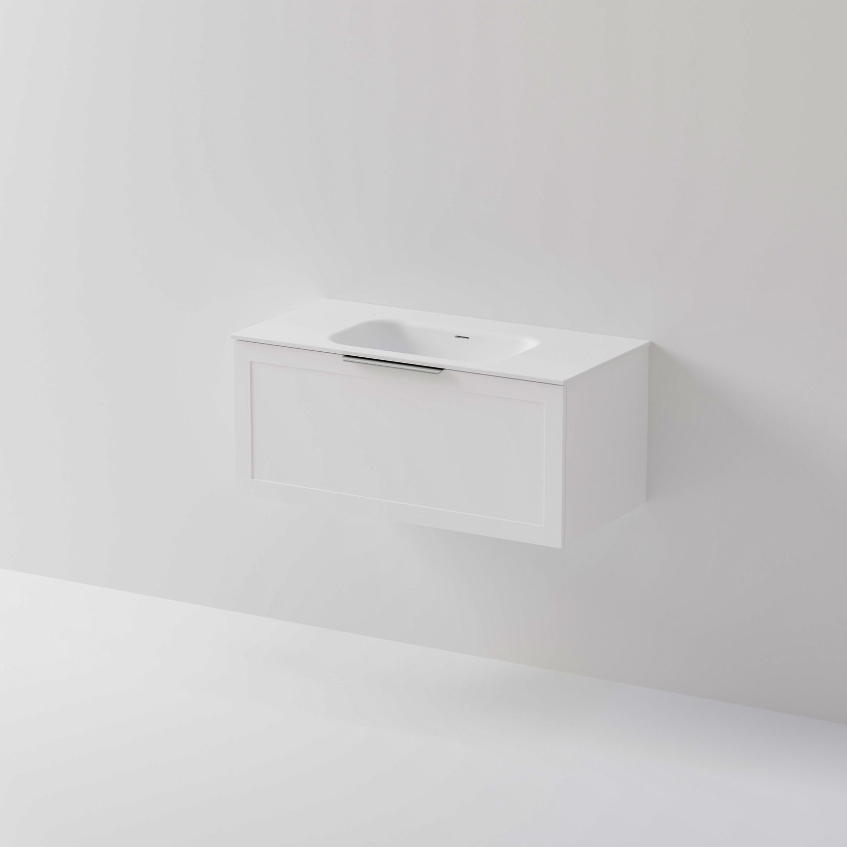 Lineare 1000 Vanity | 1 Drawer | Inset Basin gallery detail image