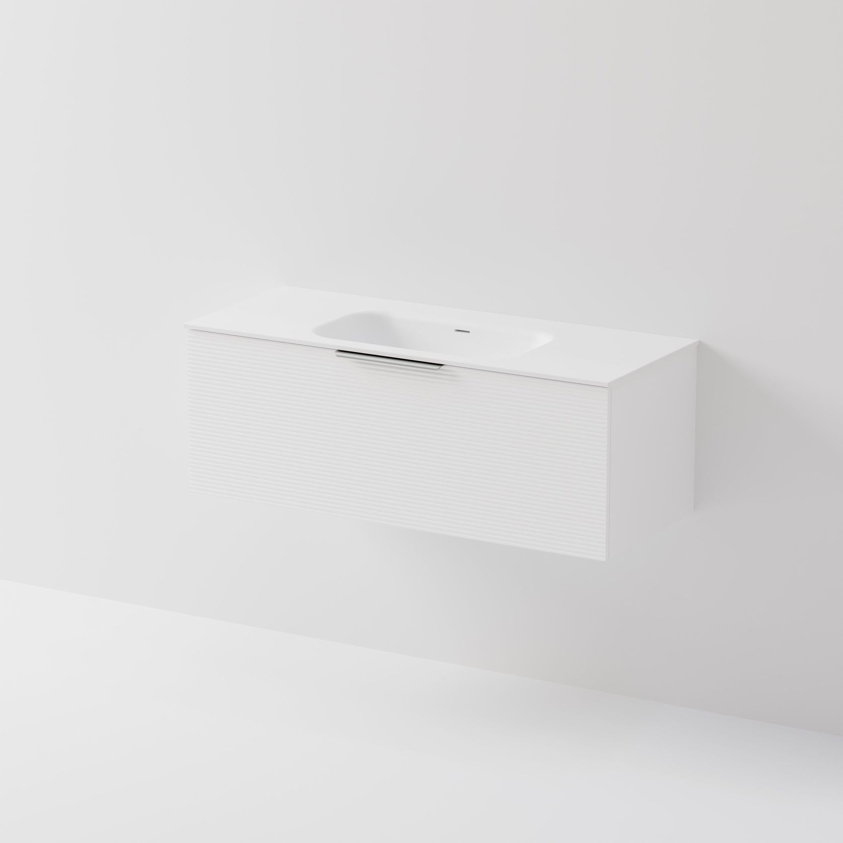 Lineare 1200 Vanity | 1 Drawer | Inset Basin gallery detail image