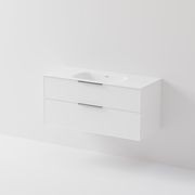 Lineare 1200 | 2 Drawer Vanity | Inset Basin gallery detail image