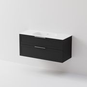 Lineare 1200 | 2 Drawer Vanity | Inset Basin gallery detail image