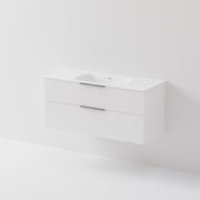 Lineare 1200 | 2 Drawer Vanity | Inset Basin gallery detail image