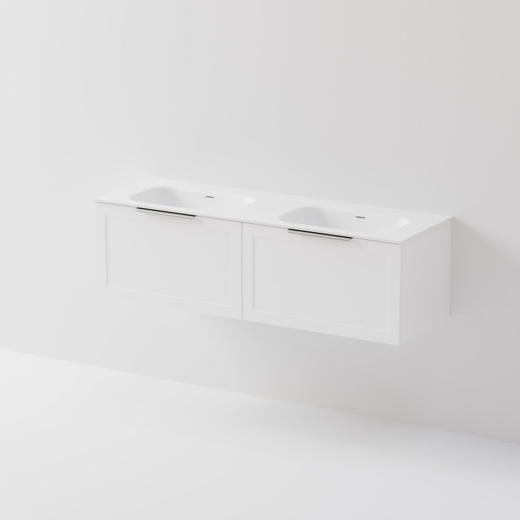 Lineare 1500 Vanity | 2 Drawer | Inset Basin gallery detail image