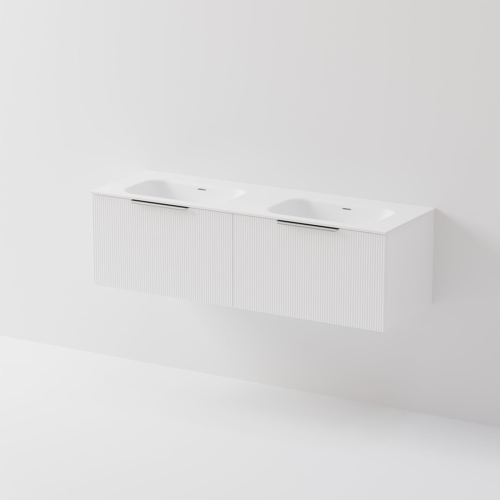 Lineare 1500 Vanity | 2 Drawer | Inset Basin gallery detail image