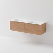 Lineare 1500 Vanity | 2 Drawer | Inset Basin gallery detail image