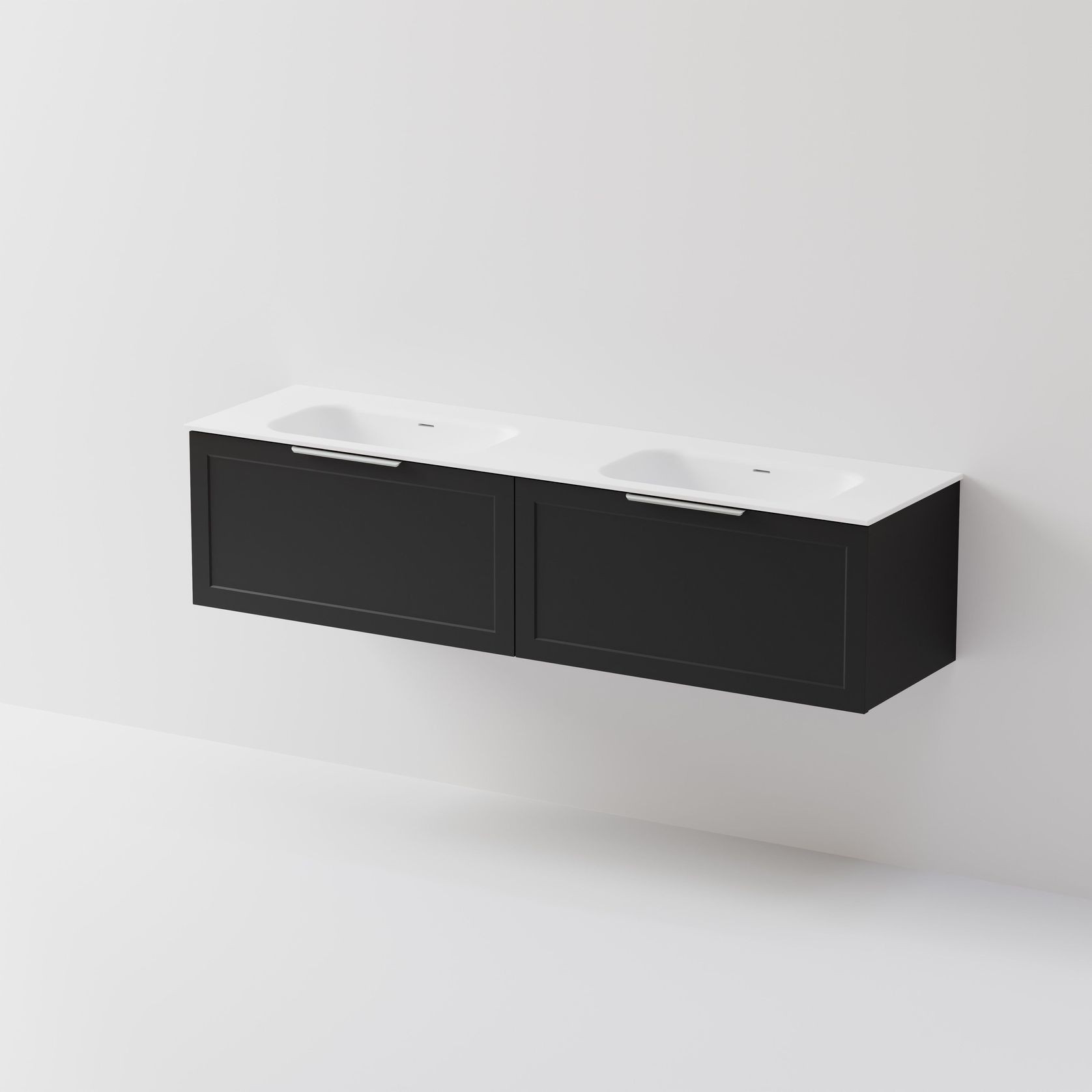 Lineare 1800 Vanity | 2 Drawer | Inset Basin gallery detail image