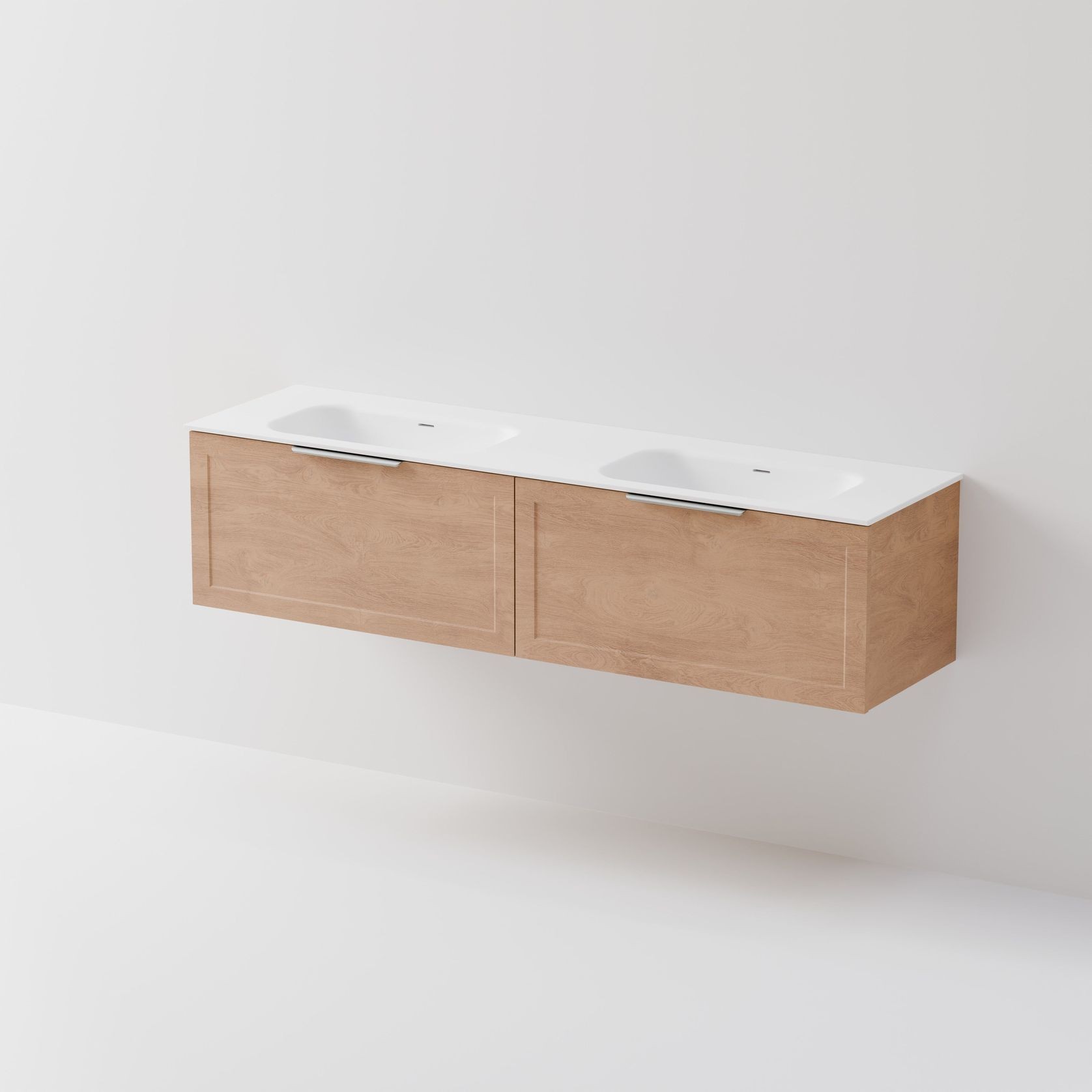 Lineare 1800 Vanity | 2 Drawer | Inset Basin gallery detail image