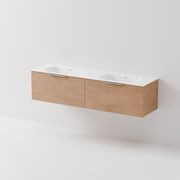 Lineare 1800 Vanity | 2 Drawer | Inset Basin gallery detail image