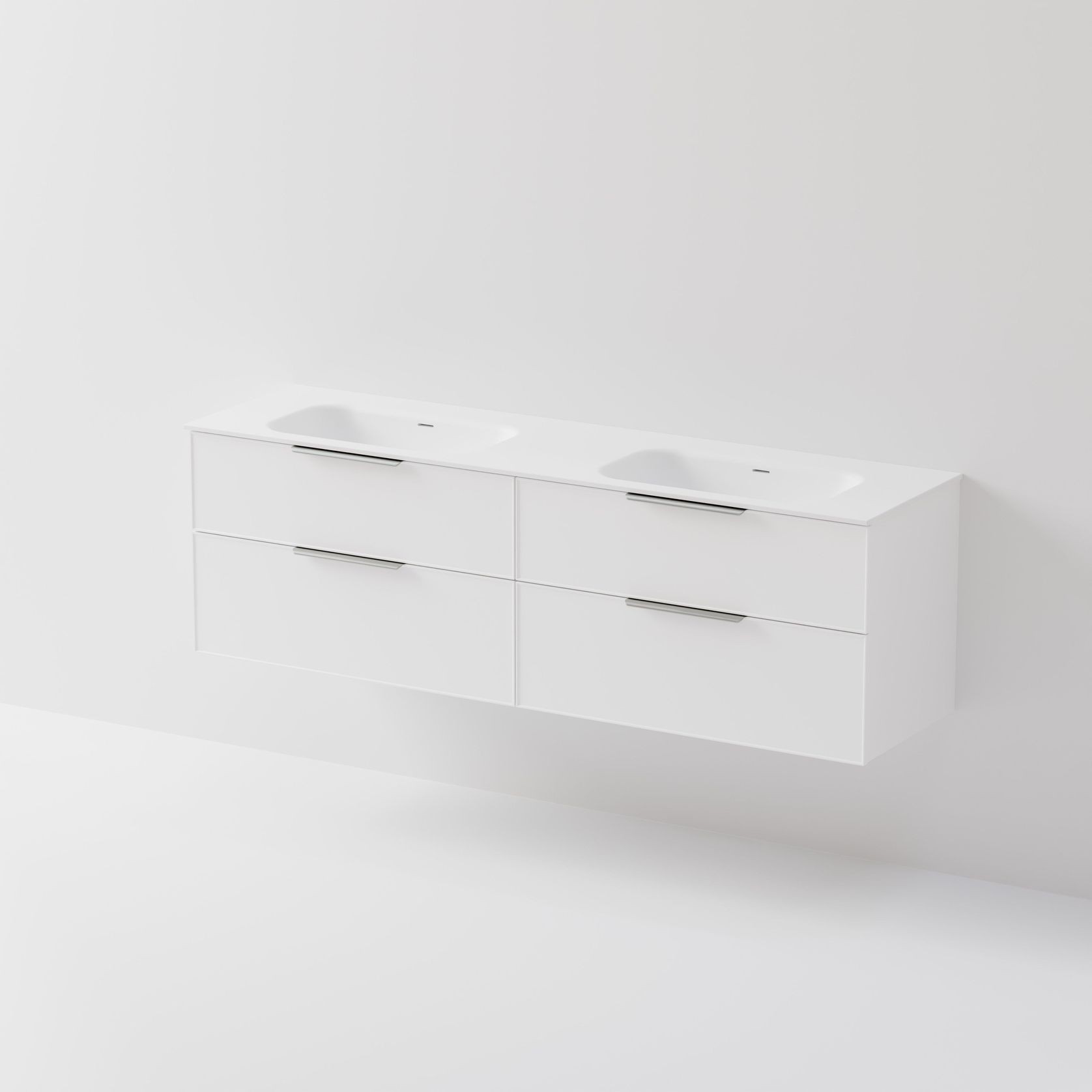 Lineare 1800 Vanity | 4 Drawer | Inset Basin gallery detail image