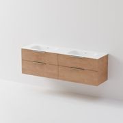 Lineare 1800 Vanity | 4 Drawer | Inset Basin gallery detail image