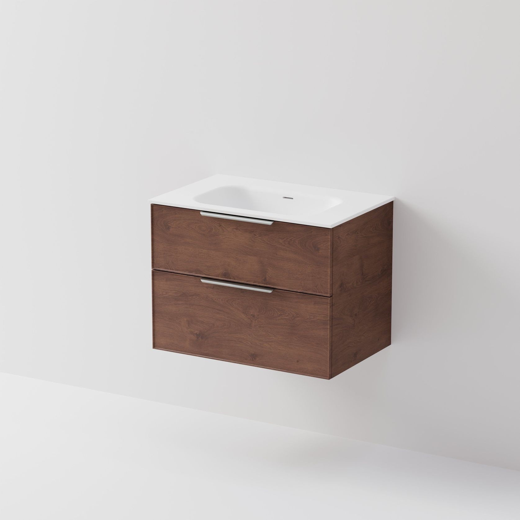 Lineare 750 Vanity | 2 Drawer | Inset Basin gallery detail image