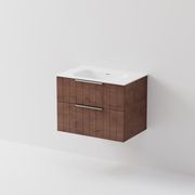 Lineare 750 Vanity | 2 Drawer | Inset Basin gallery detail image