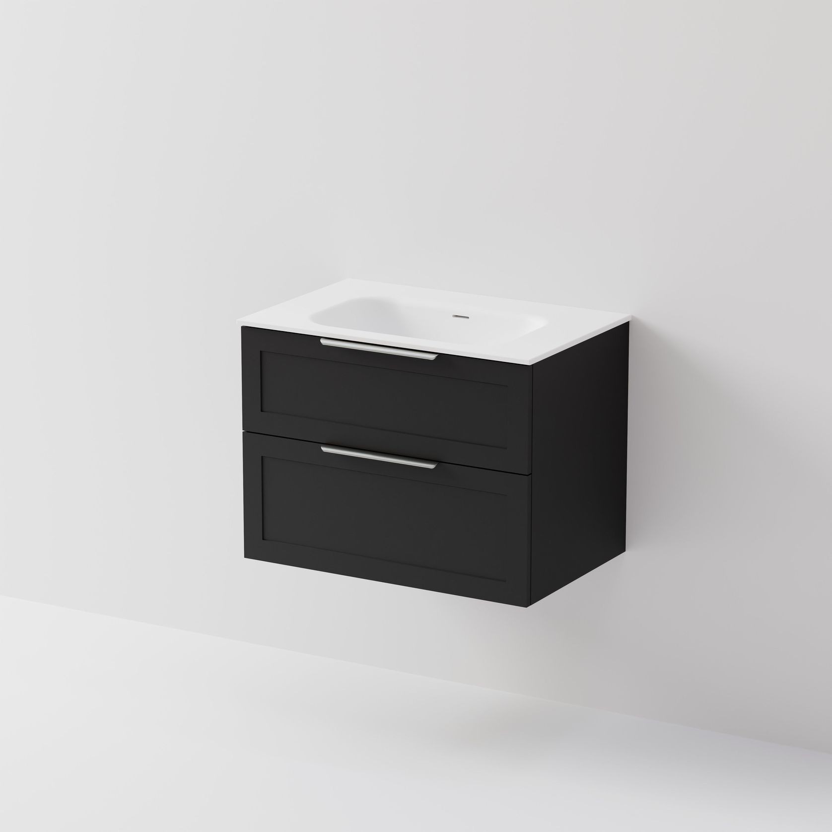 Lineare 750 Vanity | 2 Drawer | Inset Basin gallery detail image