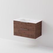 Lineare 900 Vanity | 2 Drawer | Inset Basin gallery detail image