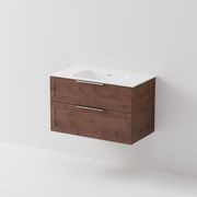 Lineare 900 Vanity | 2 Drawer | Inset Basin gallery detail image