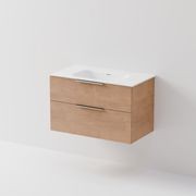 Lineare 900 Vanity | 2 Drawer | Inset Basin gallery detail image