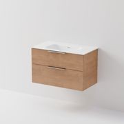 Lineare 900 Vanity | 2 Drawer | Inset Basin gallery detail image