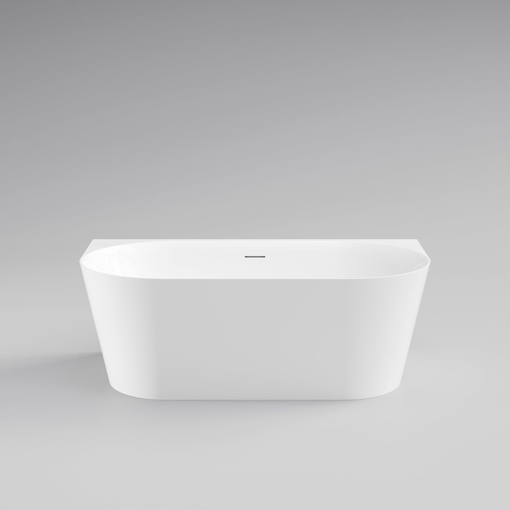 Code Endura Lineare 1600 Acrylic Bath | Back To Wall gallery detail image