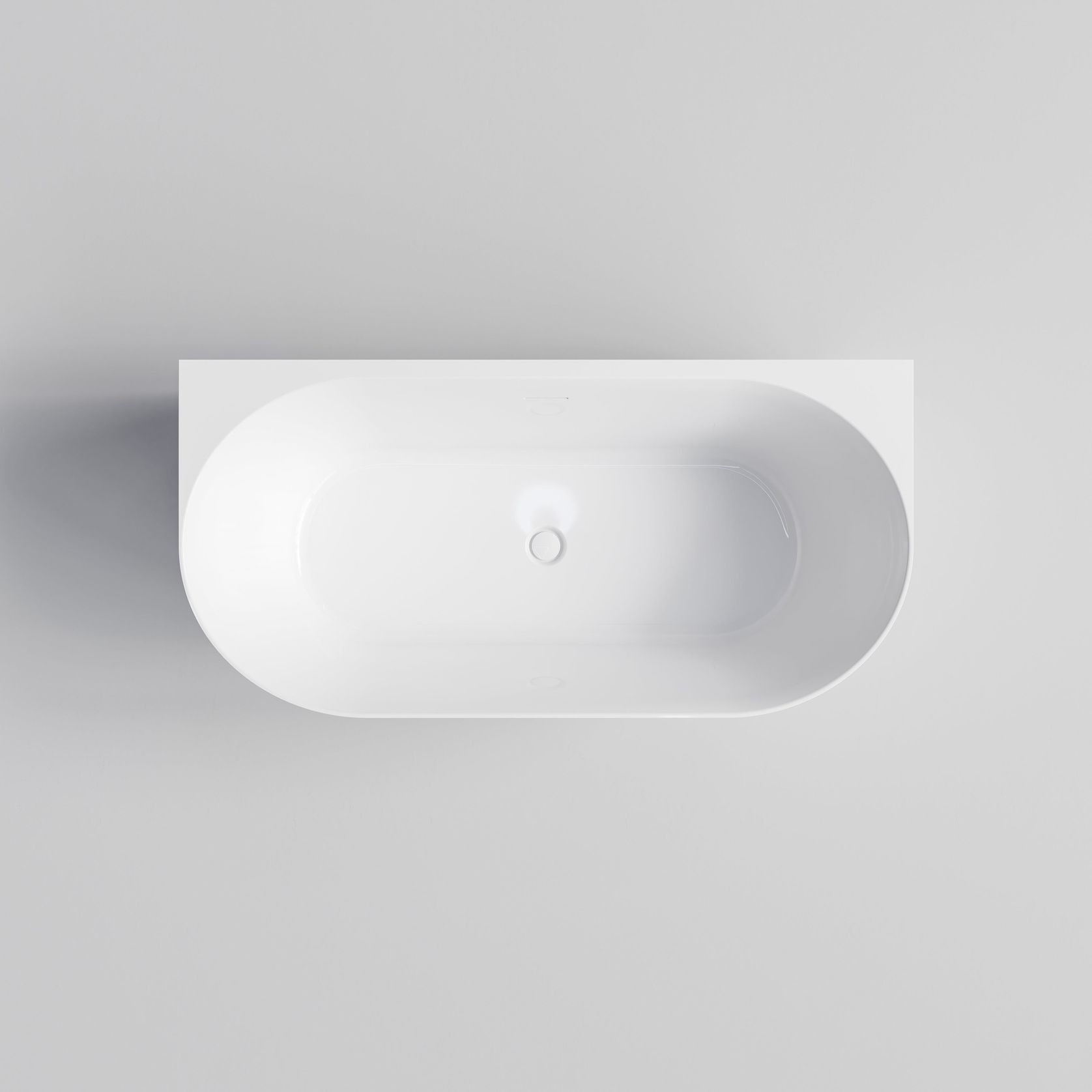 Code Endura Lineare 1600 Acrylic Bath | Back To Wall gallery detail image