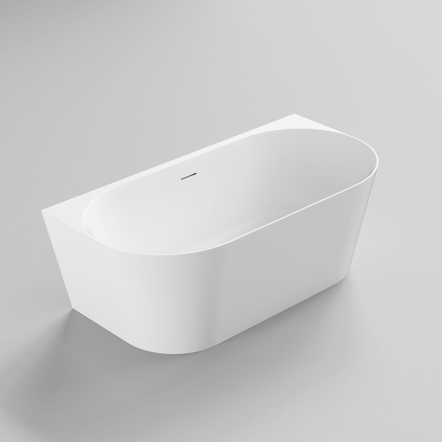 Code Endura Lineare 1600 Acrylic Bath | Back To Wall gallery detail image