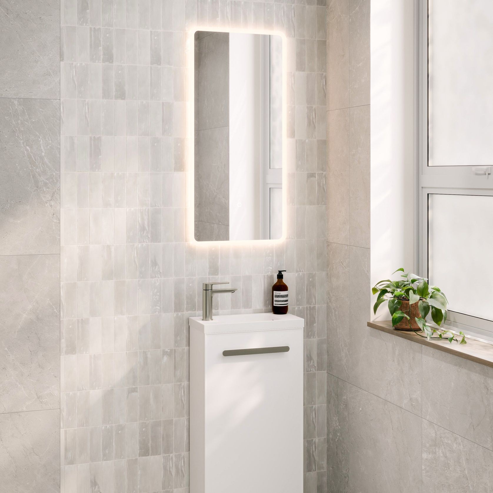 Lineare 450 WC Vanity | Floorstanding gallery detail image