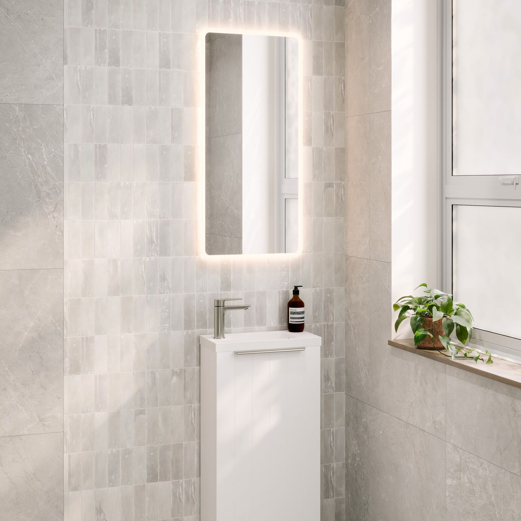 Lineare 450 WC Vanity | Floorstanding gallery detail image