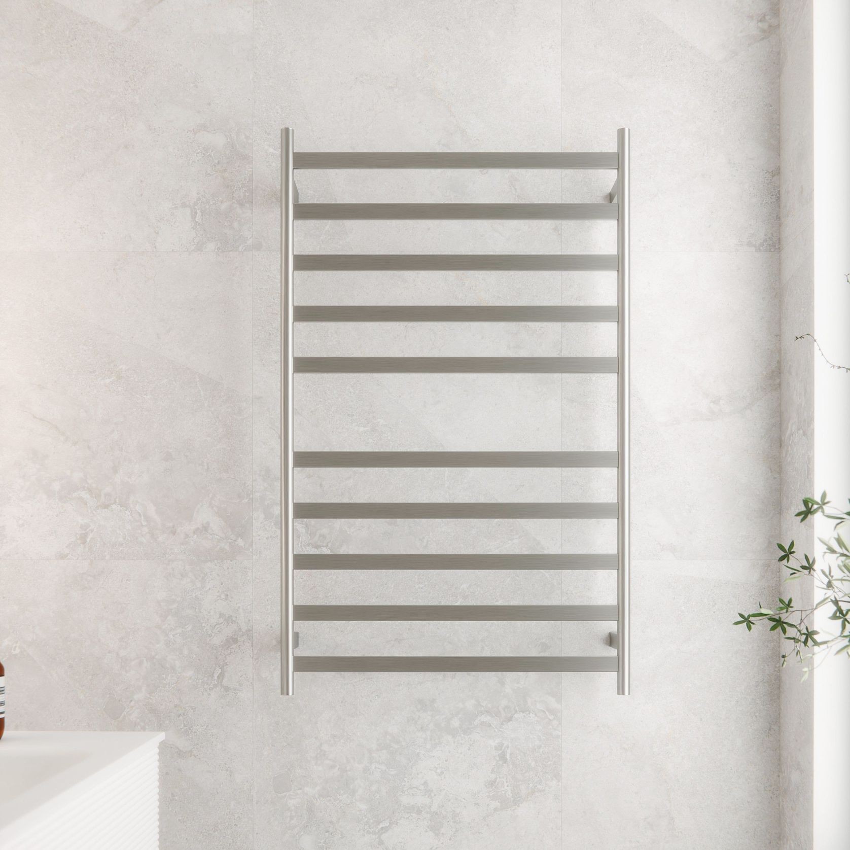 Lineare Heated Towel Ladder 1050 x 650mm gallery detail image