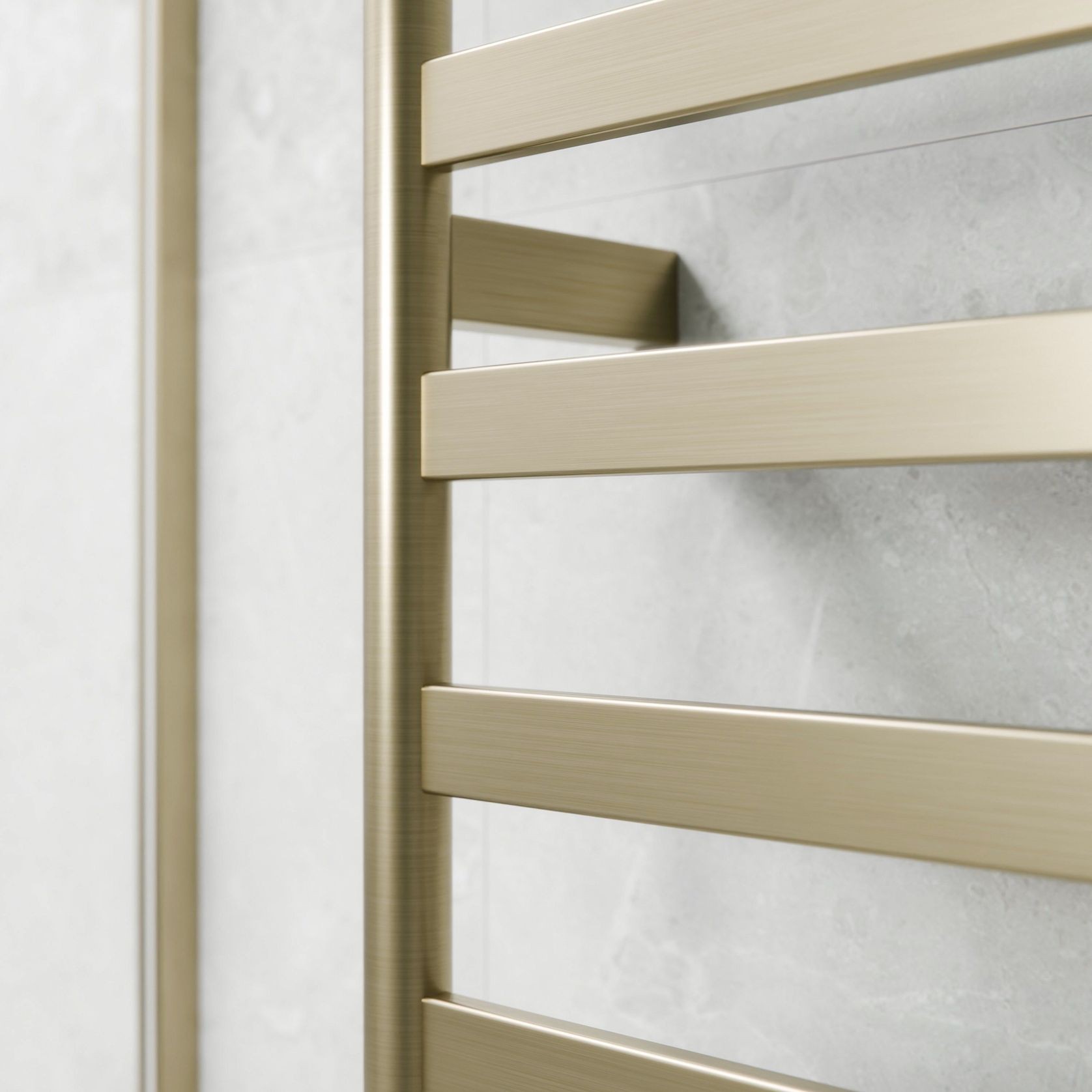 Lineare Heated Towel Ladder 1200 x 500mm gallery detail image