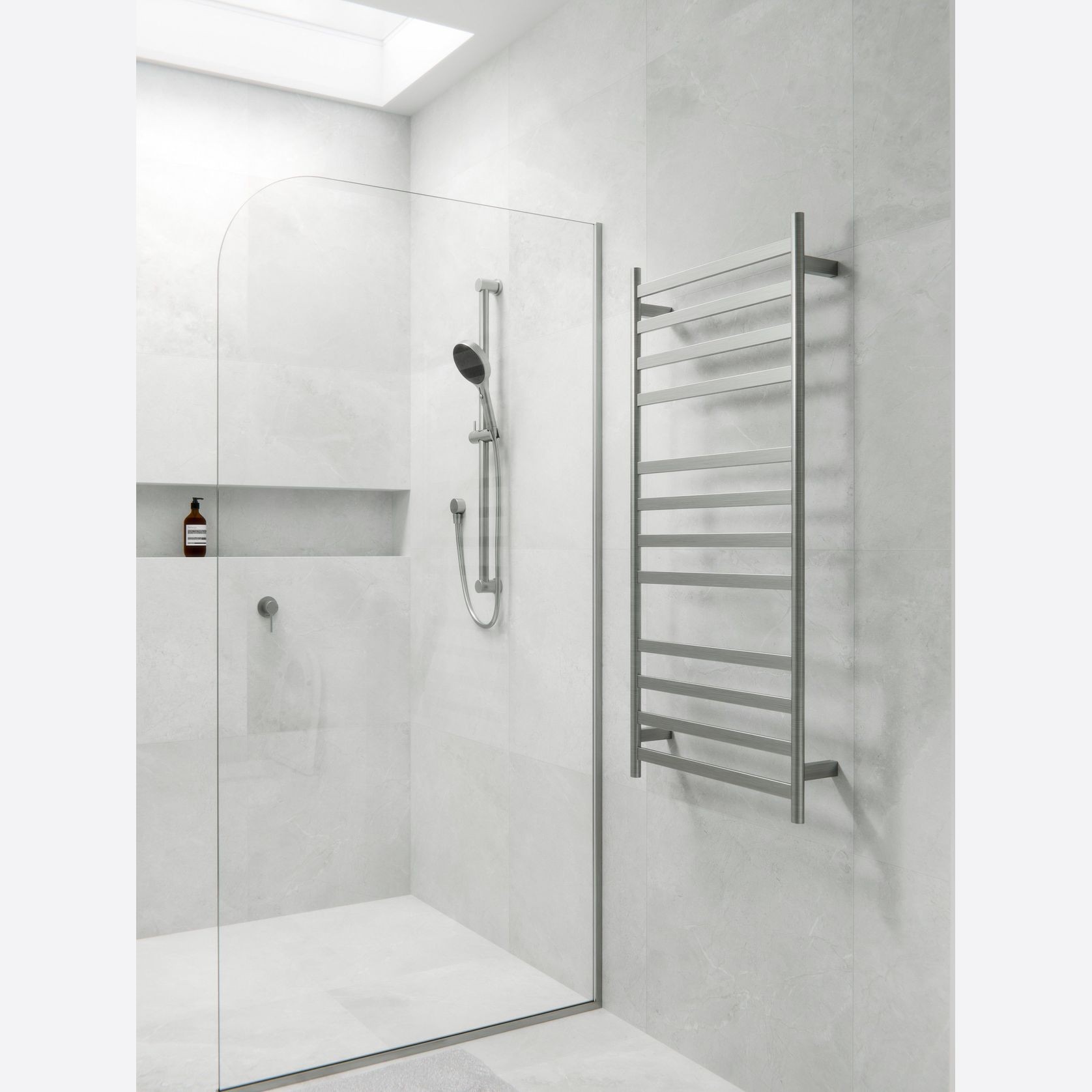 Lineare Heated Towel Ladder 1200 x 500mm gallery detail image
