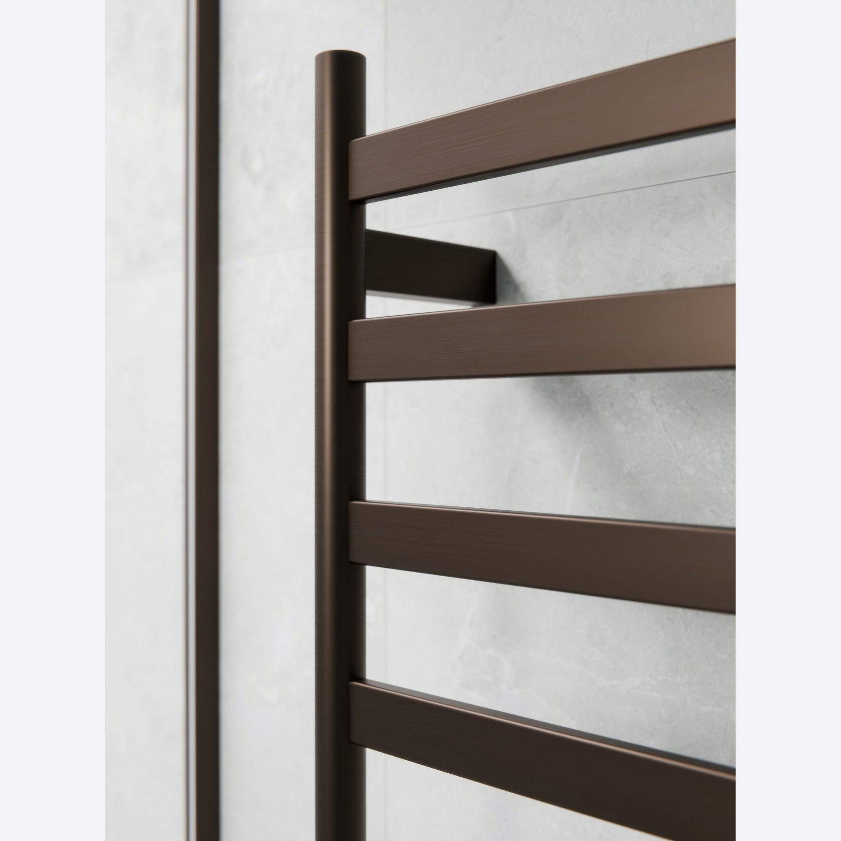 Lineare Heated Towel Ladder 1200 x 500mm gallery detail image