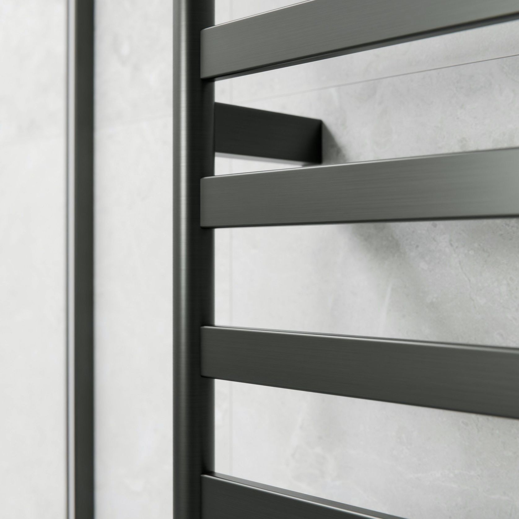 Lineare Heated Towel Ladder 1200 x 500mm gallery detail image