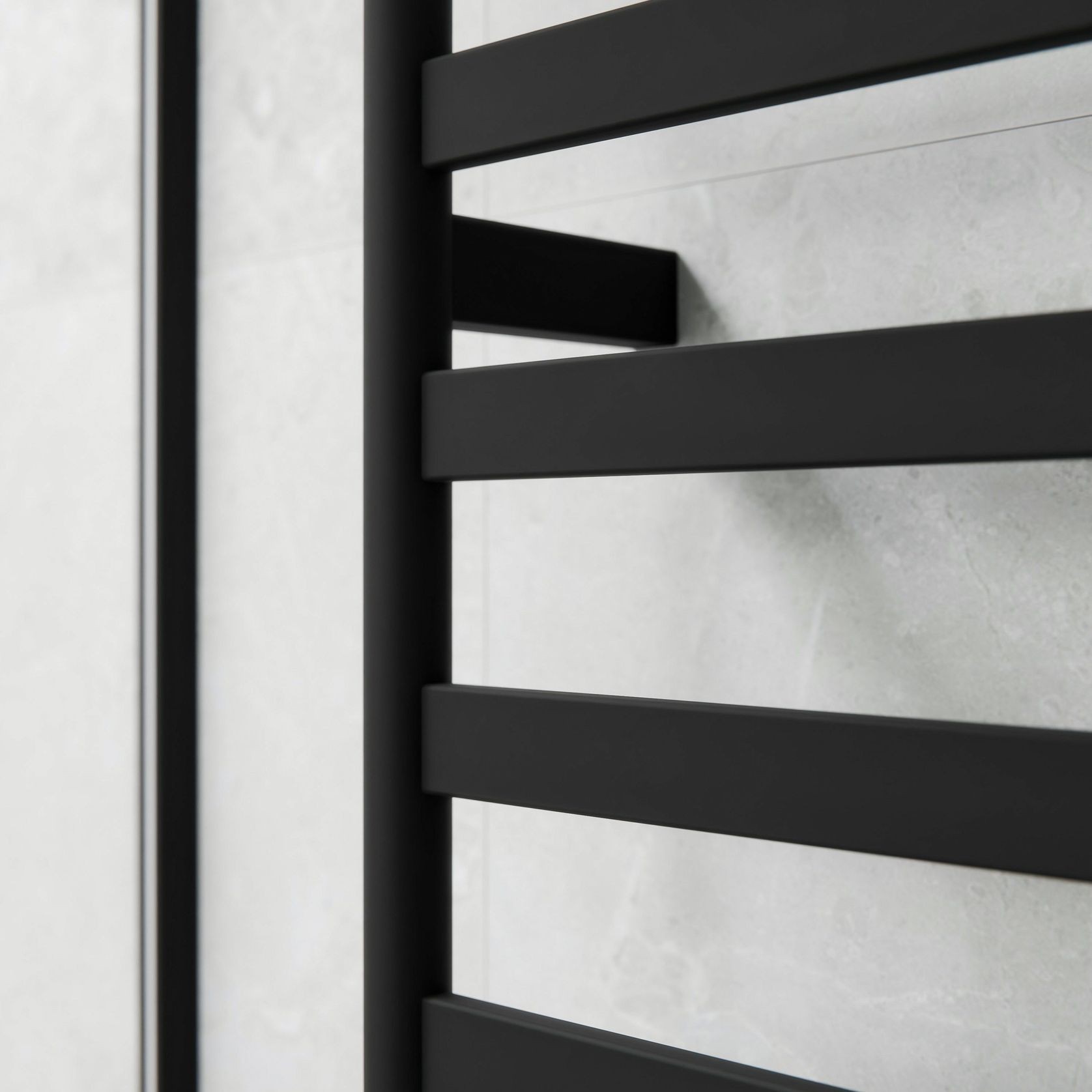 Lineare Heated Towel Ladder 1200 x 500mm gallery detail image