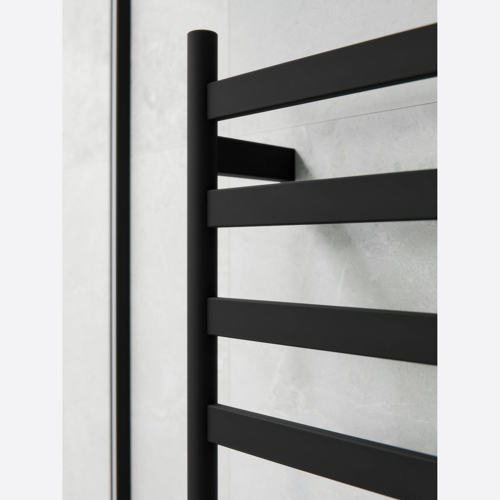 Lineare Heated Towel Ladder 1200 x 500mm gallery detail image